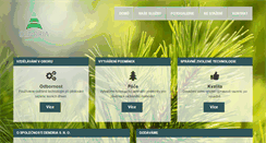 Desktop Screenshot of dendria.cz